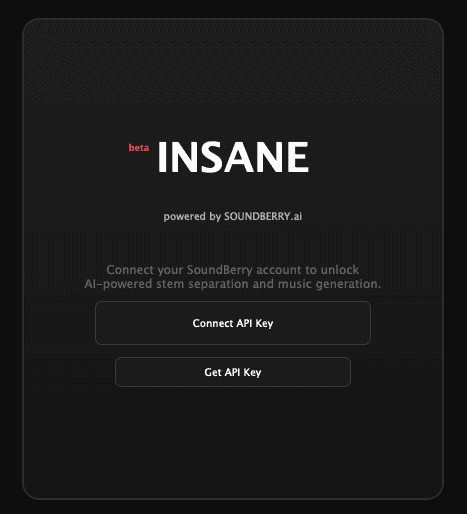 DAW interface